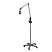 LumiRay LED Mobile Floor Stand Light - Black