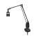 LumiRay LED 28" Pivot Base Light - Black