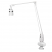 LumiRay LED Clamp Light (38") White