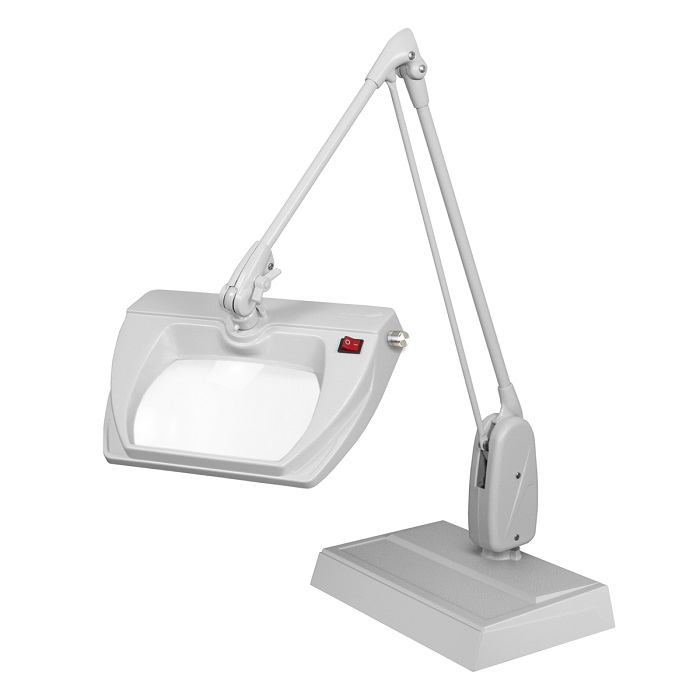 Dazor  LED Circline Mobile Floor Stand Magnifier Lamp (43 in.)