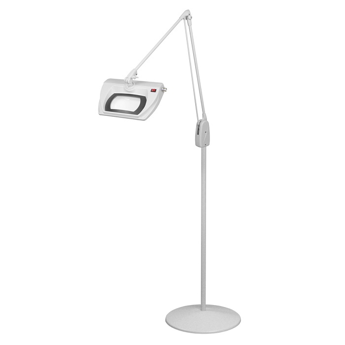 Dazor  LED Stretchview Pedestal Floor Stand Magnifier Lamp (42 in