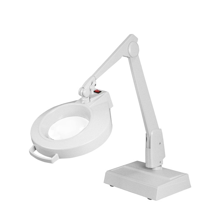 Dazor Circline Desk Base Magnifier Lamp 28 In Mc100