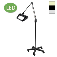 LED Stretchview Mobile Floor Stand Magnifier (43")