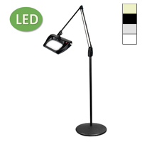LED Stretchview Pedestal Floor Stand Magnifier (43")