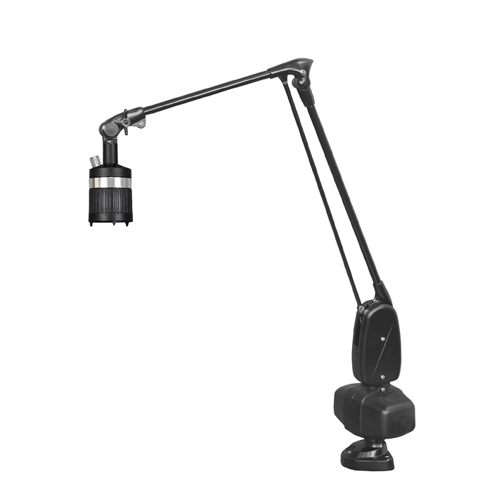 LumiRay LED Clamp Base Light (28") Black