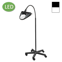 LED Hi-Lighting Mobile Floor Stand Magnifier (30")