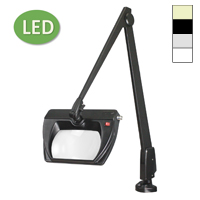 LED Stretchview Clamp Base Magnifier (42")