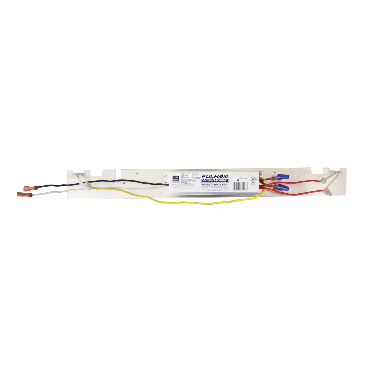 Electronic Ballast Plate Assembly for 30W (2-tube) Fluorescent Lights