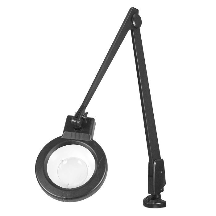 Led illuminated clamp mount magnifier hotsell
